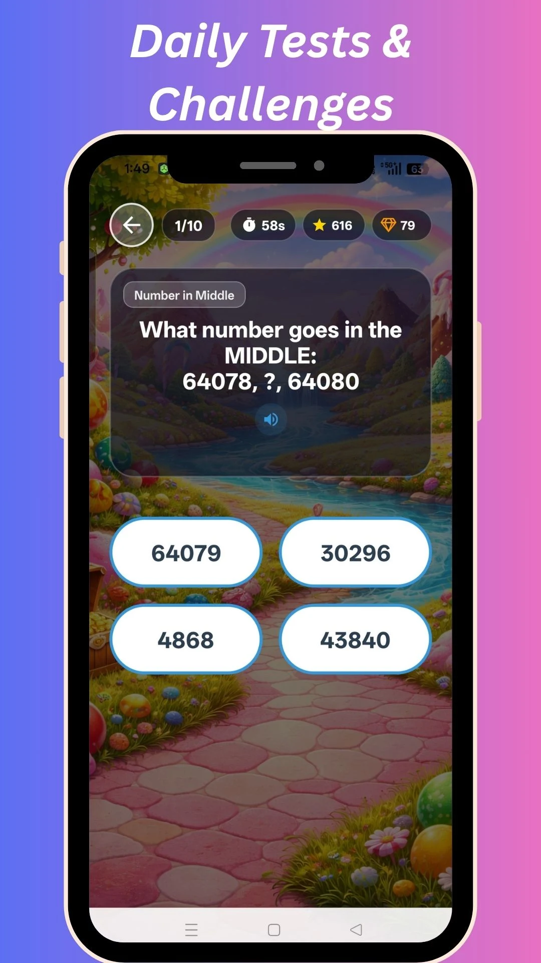 Brainzo Maths: Fun Math Games screenshot